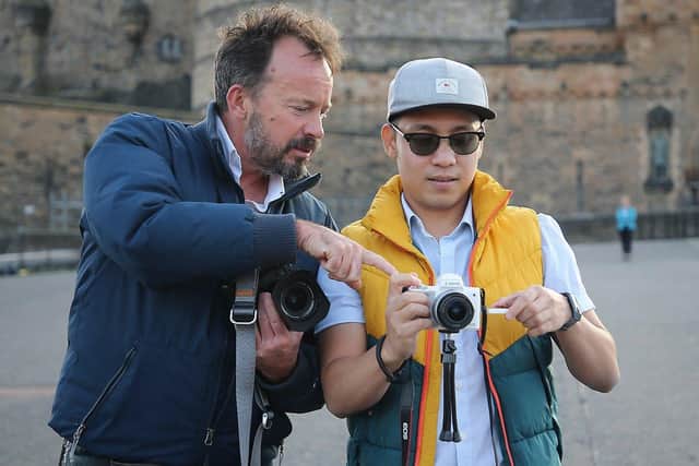Tony will be teaching photography skills during the tours.
