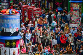 A record audience of more than three million attended the Edinburgh Festival Fringe in 2019. Picture: Jeff J Mitchell
