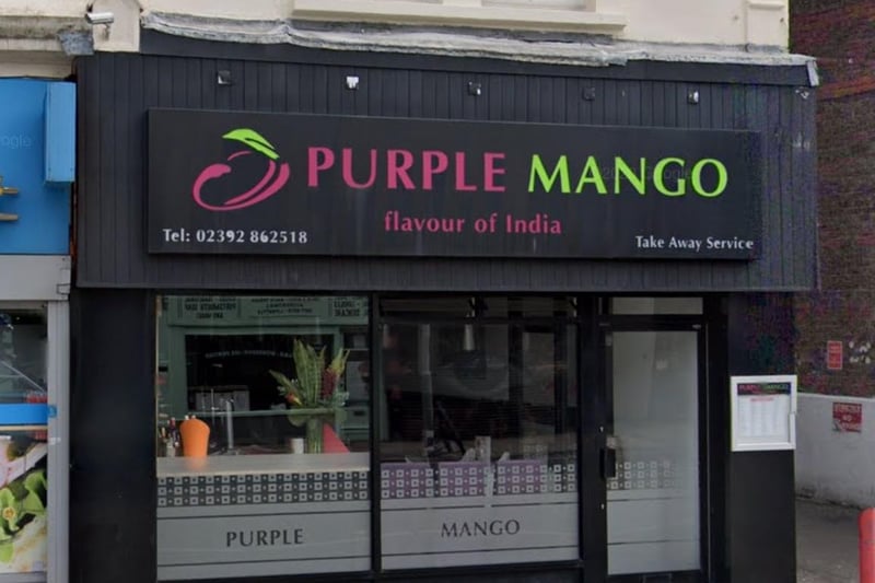 4: Moving on to the top four now and it's Purple Mango in Albert Road, Southsea, which takes us there.