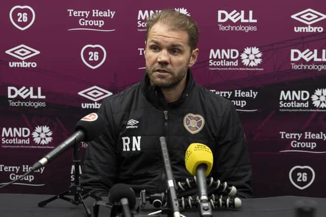 Hearts boss Robbie Neilson told the media some of the returning players could be on the bench at Celtic Park