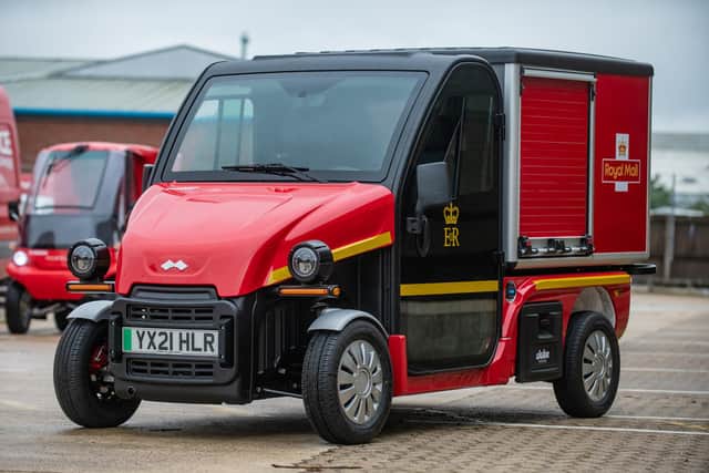 Will there be room for Jess the cat in this new-look, greener Royal Mail van?