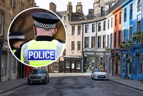 A man was taken to hospital after a serious assault on Victoria Street near the Grassmarket in Edinburgh.