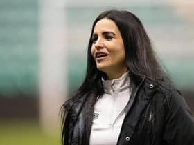 Hearts boss Eva Olid took ill this week but is said to be recovering well. Picture: SNS