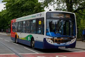 Perth-headquartered Stagecoach, which was founded 40 years ago, runs some 8,300 buses, coaches and trams. Picture: Scott Louden