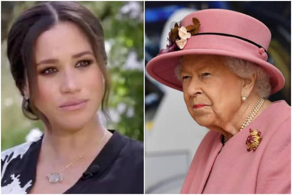 Meghan has been accused of bullying members of Kensington palace staff, Buckingham palace will now investigate the claims (Picture: CBS/Getty Images)