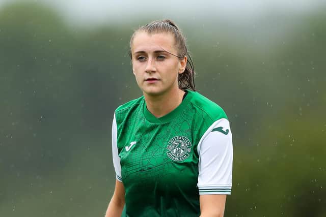 Carla Boyce is off to pastures new after 6 goals in 26 games for Hibs Women