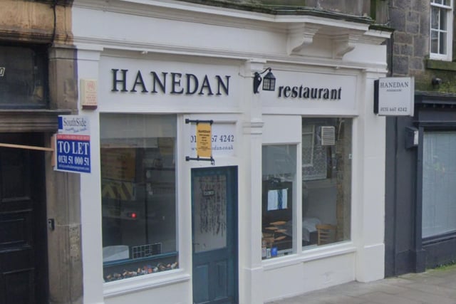 "Amazing Turkish food and great service," said one reader of Hanedan in West Preston Street, Newington. This restaurant is cosy and intimate and it serves hot and cold meze and charcoal-grilled meat and fish.