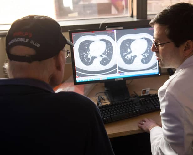 Waiting for the results of a CT scan for cancer results in 'scanxiety' for many patients (Picture: Saul Loeb/AFP via Getty Images)