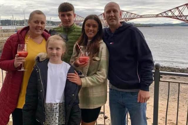 Alan and Dawn Potter with their three children - Erin (18), Aidan (17) and Reigan (9).