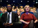Chancellor Kwasi Kwarteng and Liz Truss have been forced to drop their plan to scrap the 45p top rate of tax (Picture: Leon Neal/Getty Images)