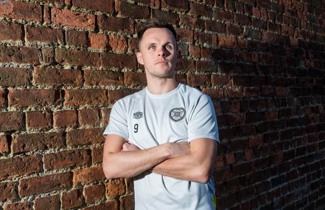 Hearts captain Lawrence Shankland is hoping for patience from fans.