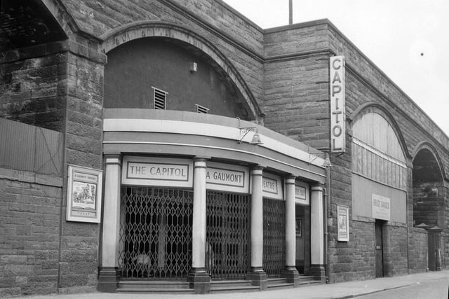 The Capitol Cinema, in Leith, which had recently closed and was about to be reopened as a bingo hall in 1961.