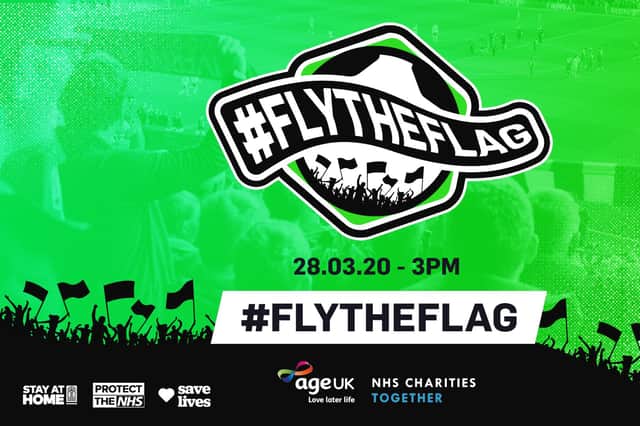 Fans are urged to back the #FlyTheFlag campaign