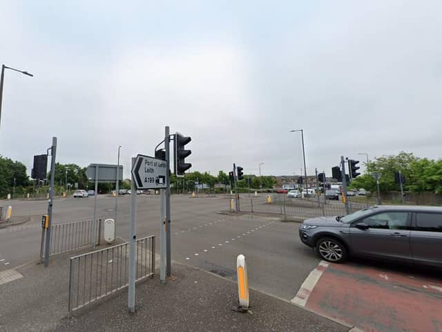 The busy junction of Sir Harry Lauder Road with Portobello High Street, Inchview Terrace and King's Road is to be prioritised for safety improvements. Picture: Google.