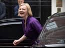 Liz Truss arrives at Conservative headquarters in London after winning the party leadership election (Picture: Carl Court/Getty Images)