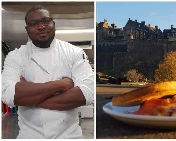 Edinburgh chef Babatunde Abifarin has been named as a finalist in the BIH Spotlight Awards.