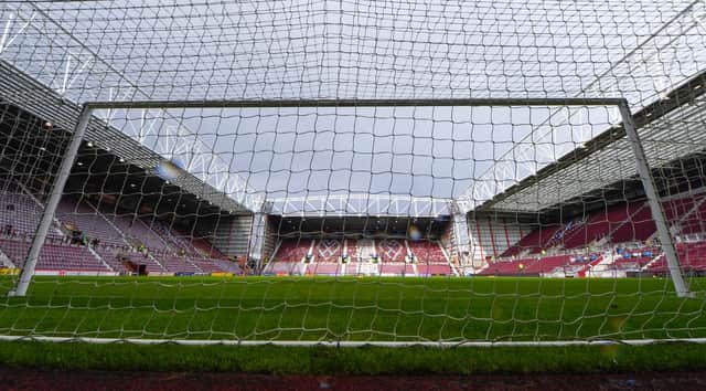 Hearts play Dundee at Tynecastle this Saturday.