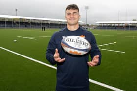 Damien Hoyland has agreed a new contract at the DAM Health Stadium with Edinburgh Rugby. (Photo by Paul Devlin / SNS Group)