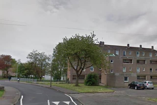 Police are investigating a fire at a block of flats in Oxgangs Drive.