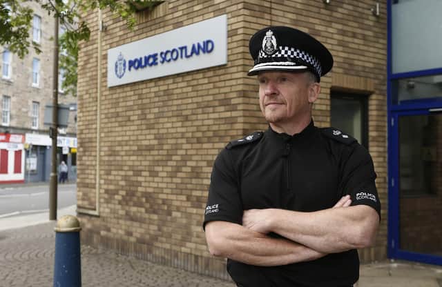 Chief Superintendent Sean Scott says his officers were targeted