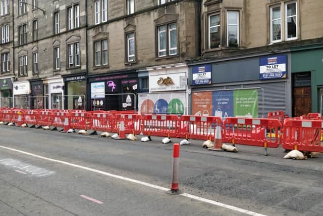 Businesses have complained the roadworks are deterring customers.