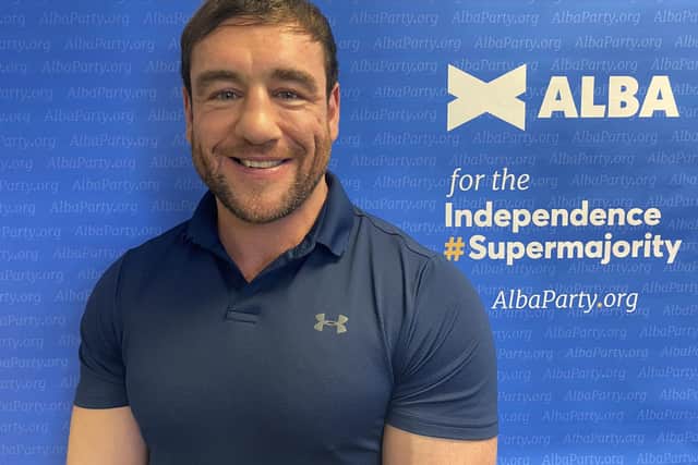 Alex Arthur is standing as a candidate for Alex Salmond's Alba party in the Scottish Parliament elections (Picture: Alba/PA Wire)