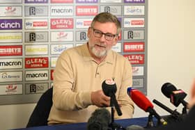 Former Hearts player and manager Craig Levein.