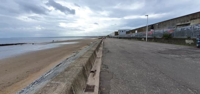 Up to 250 new homes are proposed for the seafront side