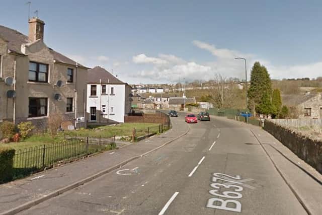 The man was struck by a car in Powdermill Brae, Gorebridge. Pic: Google