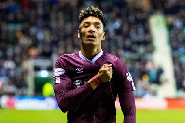 Sean Clare is trying to recover from a knee injury in time for Hearts' trip to St Mirren on Wednesday