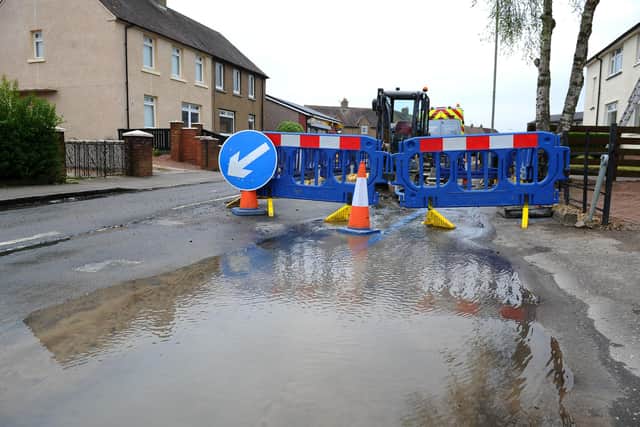 Cllr Jason Rust says blocked gullies can create a significant road hazard