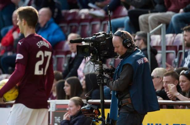 Cameras followed the fortunes of Hearts last season. Picture: SNS