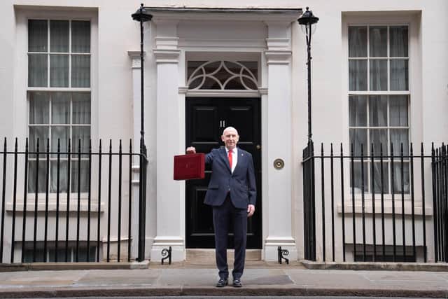 The Chancellor has unveiled a ‘cost-of-living Budget’. Picture: Stefan Rousseau/PA