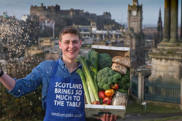 Peter Sawkins, the youngest ever winner of the Great British Bake Off, has backed a campaign to persuade shoppers to explore Scotland’s vast natural larder.