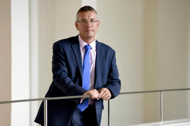 Fraser Sime of Bank of Scotland Commercial Banking said Scotland’s hospitality and leisure industry will be hoping for a busy festive season. Picture: Lisa Ferguson.