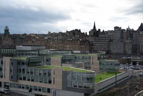 Edinburgh City Council's offices at Waverley Court are the last of six buildings to get solar panels in the latest phase