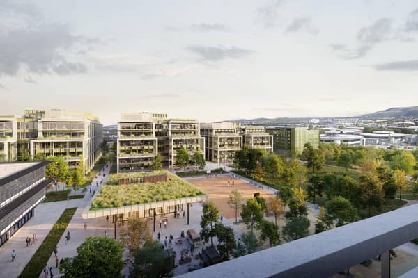 The Edinburgh Green development will have flexible, sustainable office space for nearly 6,400 employees.