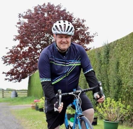 David O'Rourke is cycling 300km in 30 days.