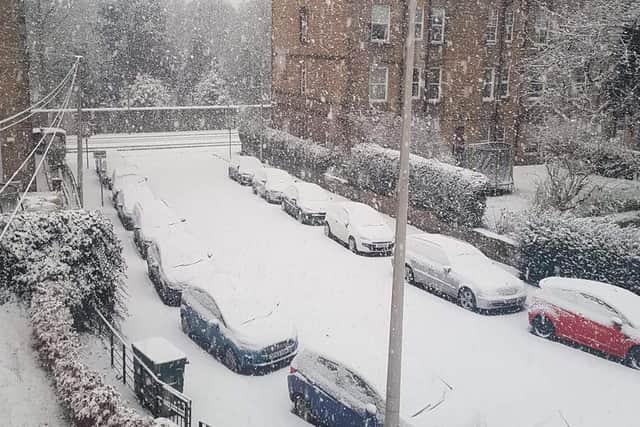 Edinburgh weather: Snow storms are forecast to hit the Capital next week.