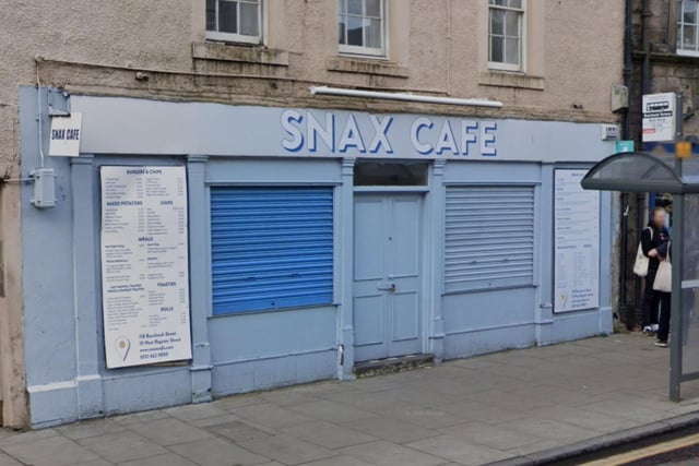 Snax Cafe, which has branches in Buccleuch Street and West Register Street, is the best place for a cheap and cheerful brunch. Order on Deliveroo anything from their All Day Breakfast (£4.30), vegan breakfast (£5.60), to their breakfast rolls, baguettes, and wraps.