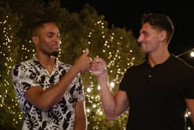 Two new bombshells entered the Villa last night - including the first Scottish contestant for 2022. Photo: ITV / Love Island.