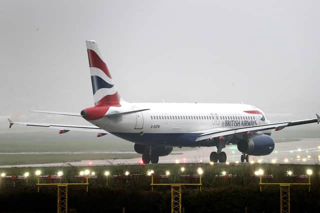 The British Airways flight lost its autopilot and autothrust twice during the journey to Heathrow.