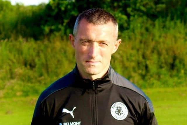 Musselburgh Athletic boss Joe Hamill is looking forward to returning to former club Haddington for the first team