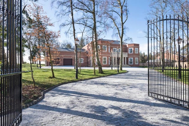 The Birches is advertised as "one of the North East’s most prestigious properties currently on the market. This 16,500 sq ft country mansion is set in mature gardens within the private setting of Tranwell Woods, with an open aspect overlooking open countryside."