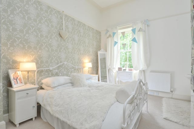 The master bedroom is a fantastic size and has lovely views across the gardens, excellent built in wardrobes and an immaculate en-suite shower room.