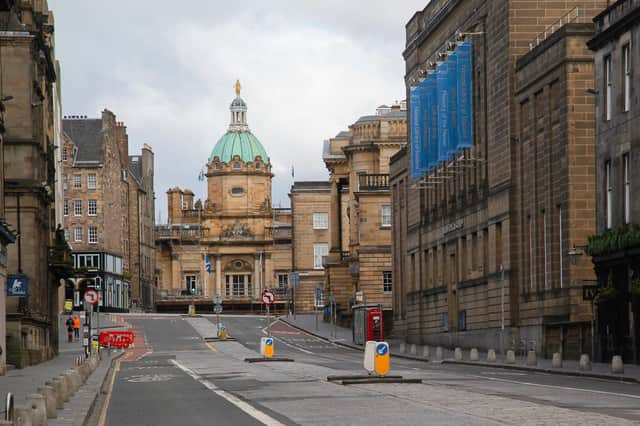 George IV Bridge is one of the few streets to be resurfaced as part of Spaces for People schemes