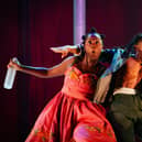 John Leader as Tristan and Nandi Bhebhe as Yseult. Picture: Steve Tanner