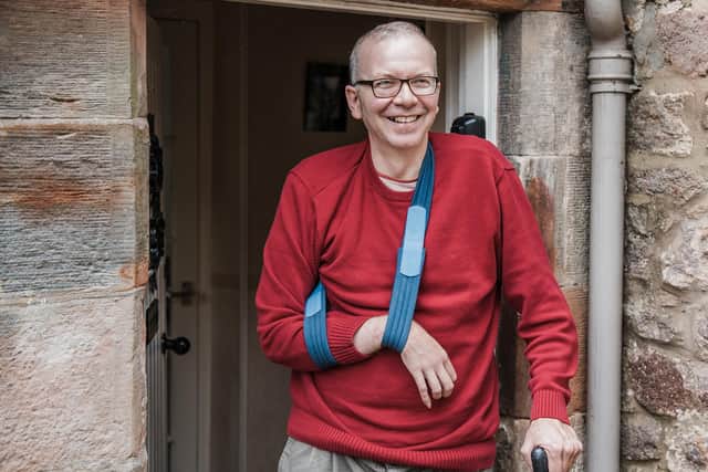 Thrombectomy was Robert Baldock's only chance of survival after he suffered a stroke in 2017