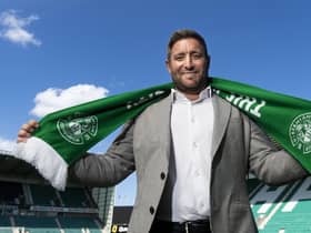 Hibs manager Lee Johnson is looking to bring in some additional defensive cover. Picture: SNS