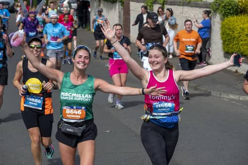 The 2023 Edinburgh Marathon Festival took place in glorious sunshine to helped put a smile on runners' faces